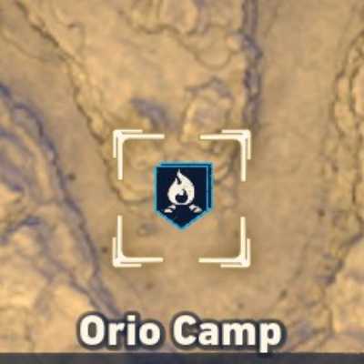 Sand Land Camp Symbol