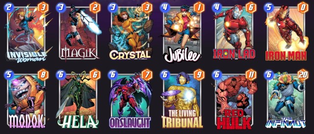 Marvel Snap Hela Tribunal deck