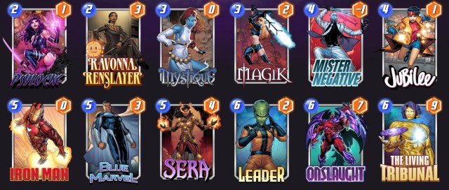 Marvel Snap Negative Tribunal deck