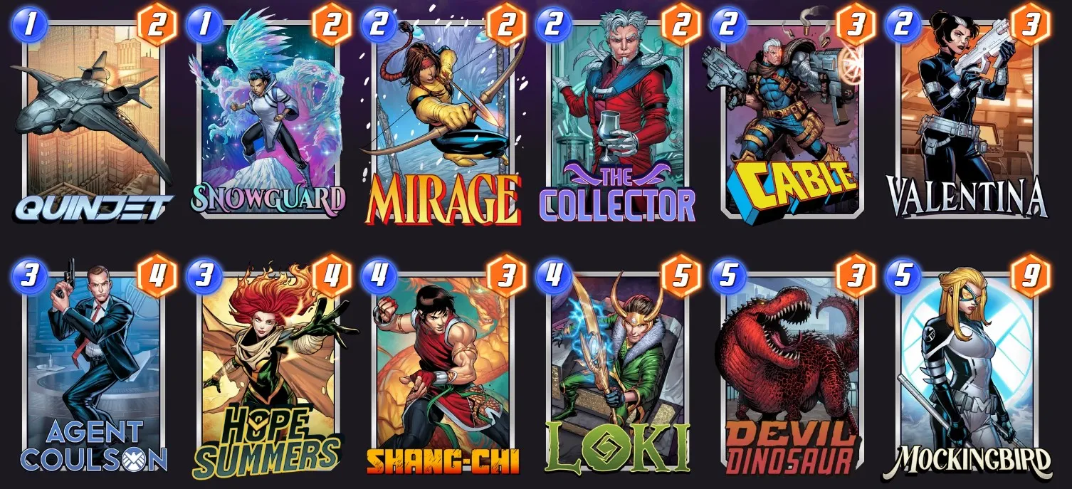 Marvel Snap Loki Collector deck