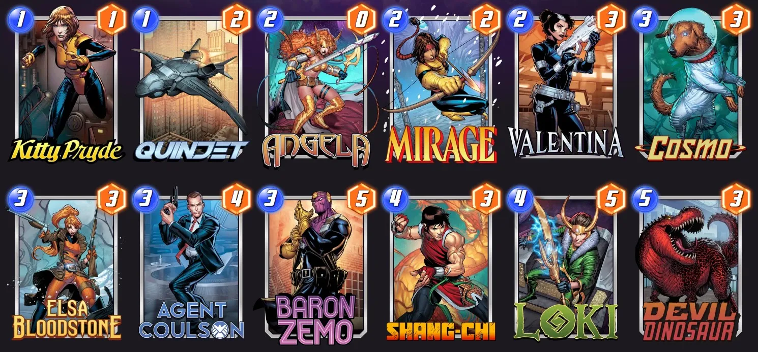 Marvel Snap Control Loki deck