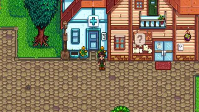 Harvey's Clinic in Stardew Valley