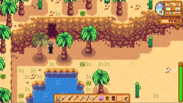 Skull Cavern entrance Stardew Valley