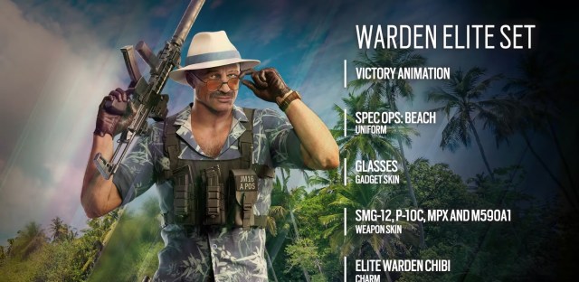 Warden - Spec Ops: Beach in Siege.