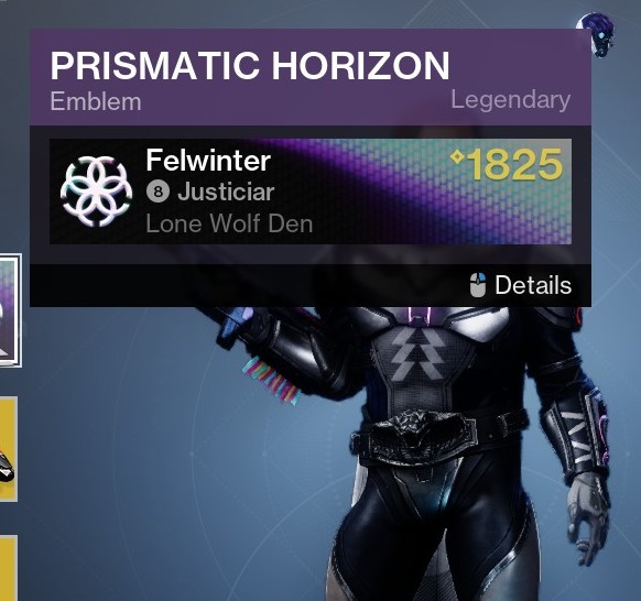 Prismatic Horizon emblem in D2