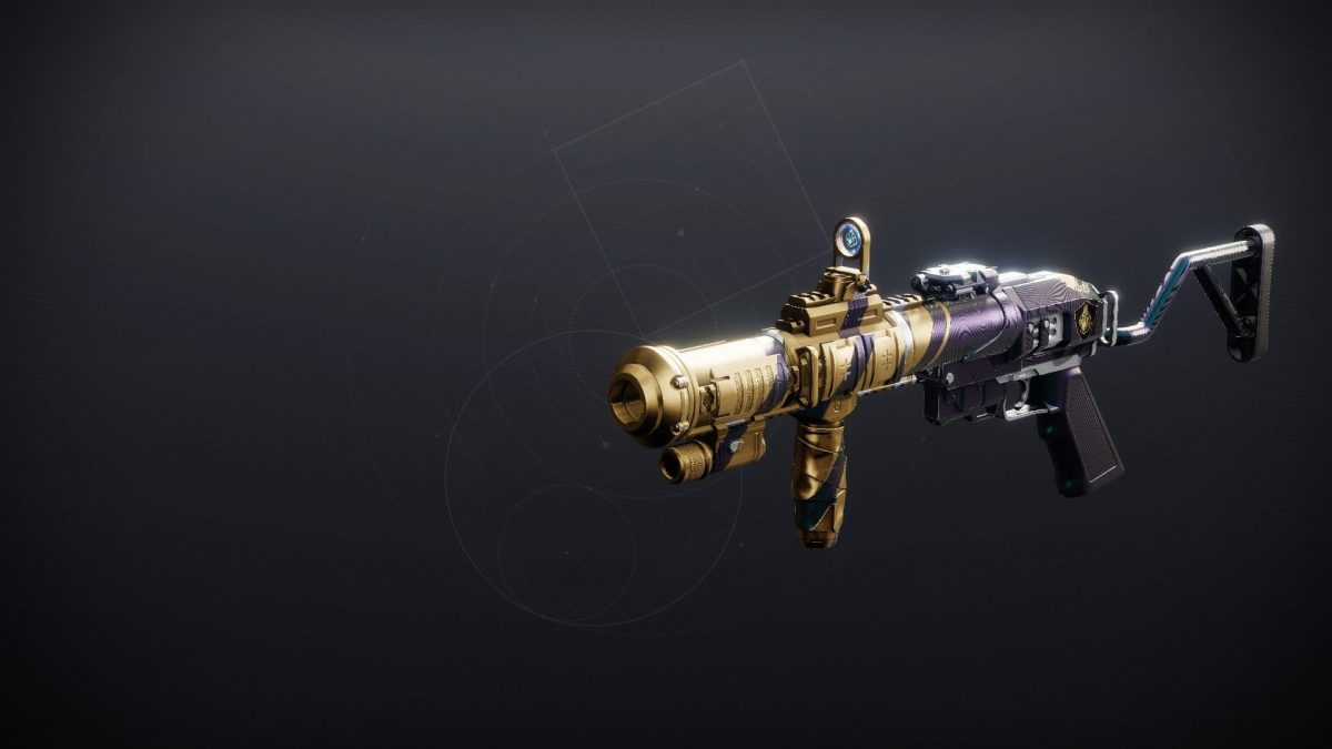 The Mountaintop grenade launcher from Destiny 2.