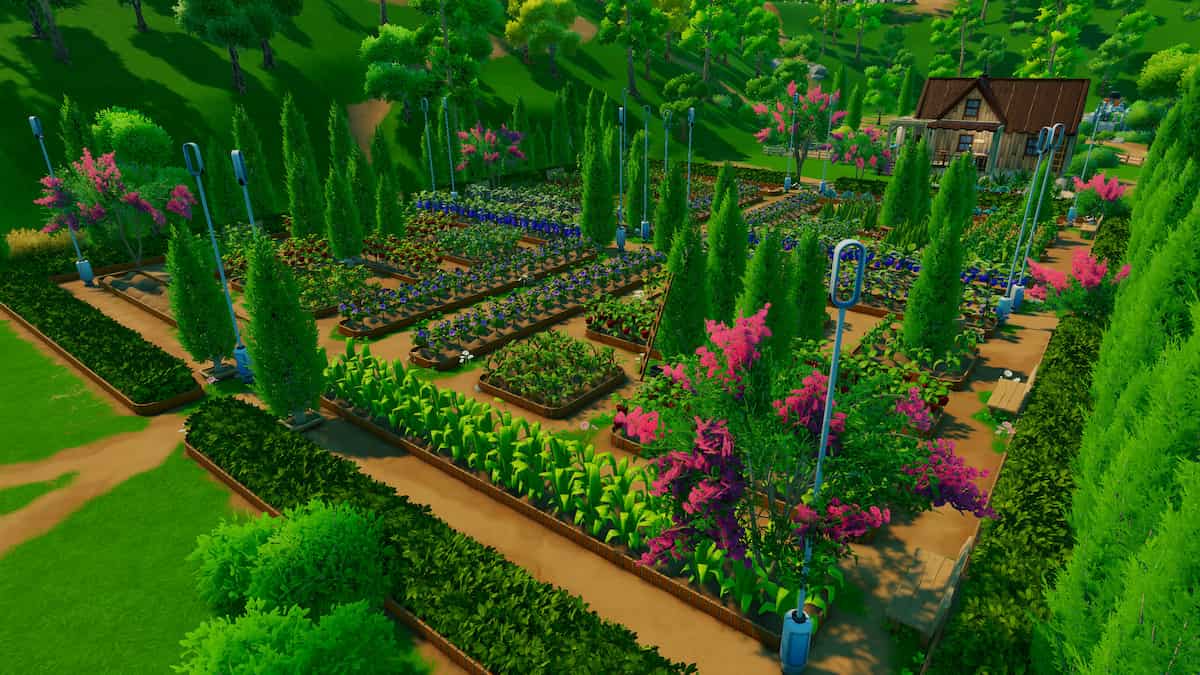 Image of a graden in Farm Folks.
