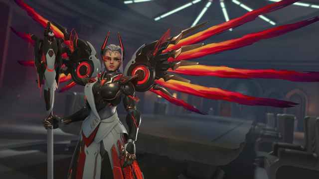 Mercy Mythic skin in OW2