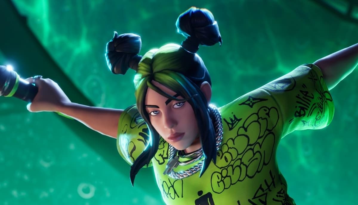 Billie Eilish Fortnite skin