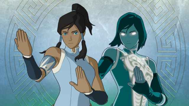 Both Korra skins in Fortnite.