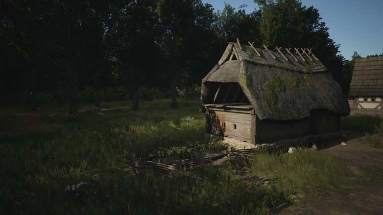 Herb Garden built in Manor Lords