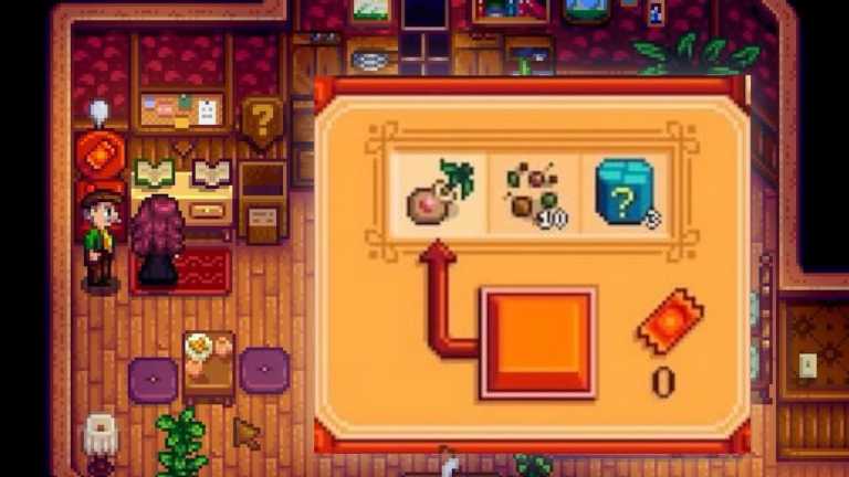 The Prize Machine and rewards in Stardew Valley.