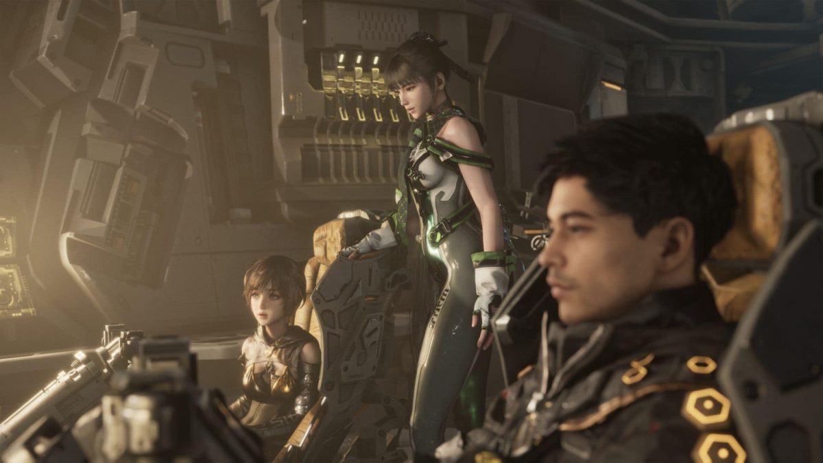 eve, lily, and adam in stellar blade