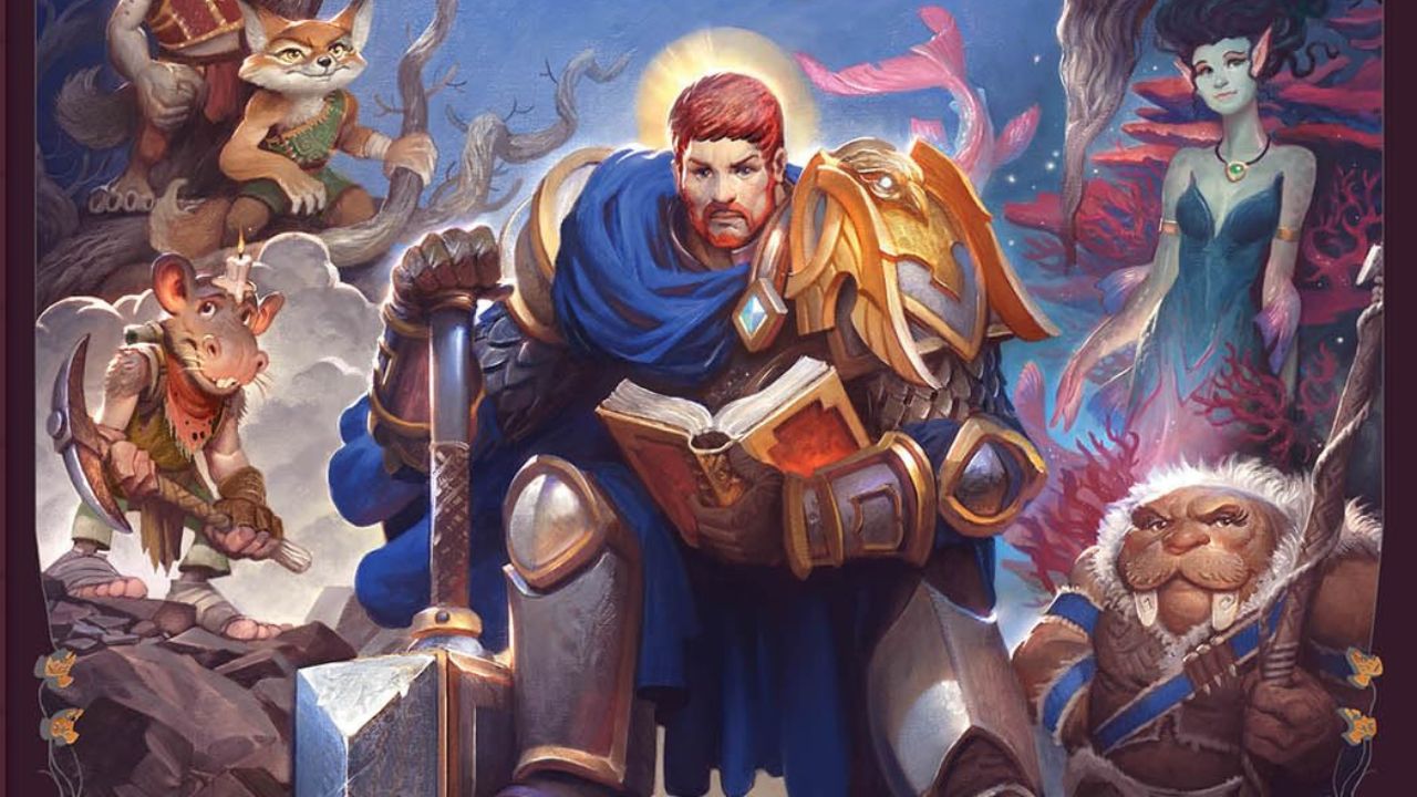 the front cover for the fairy and folk tales of azeroth book for wow