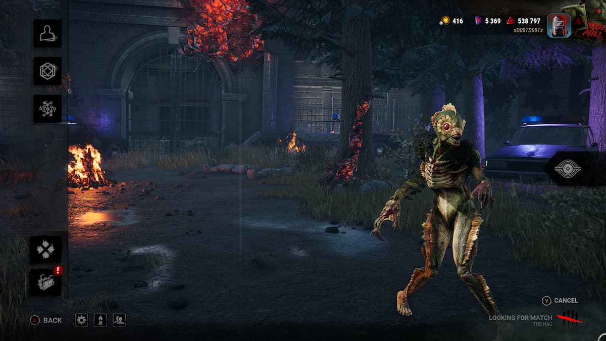the hag in the lobby