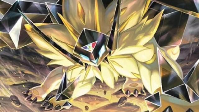 Dusk Mane Necrozma Pokemon TCG art.