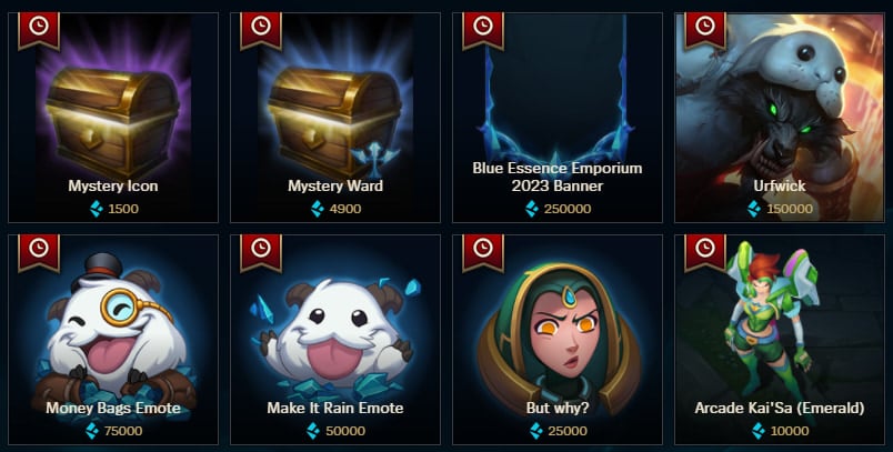 Essence Emporium in LoL