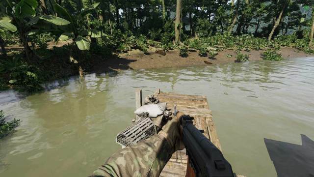 Drug stash pier disposal spot in Gray Zone Warfare.