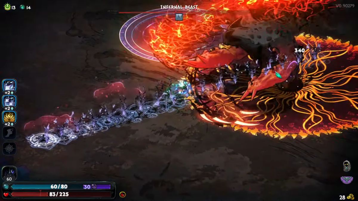 Cerberus moveset in Hades 2