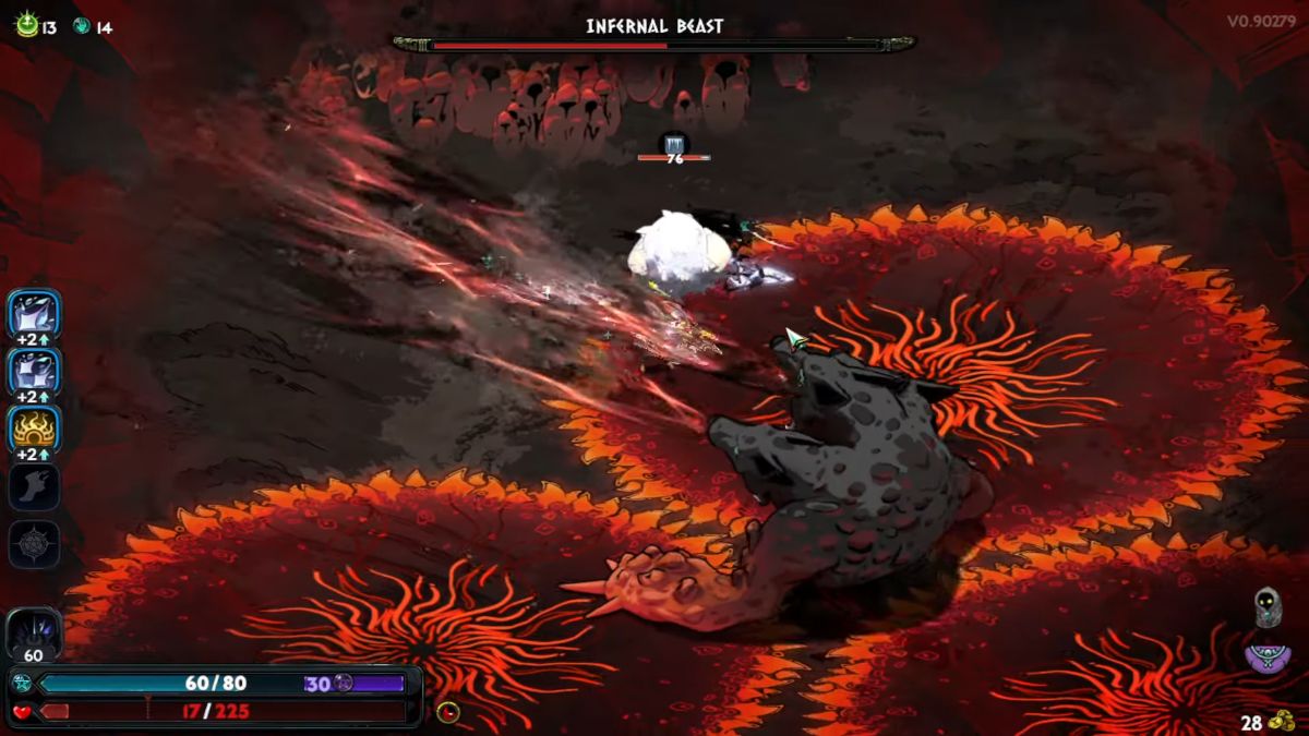 Cerberus moveset in Hades 2