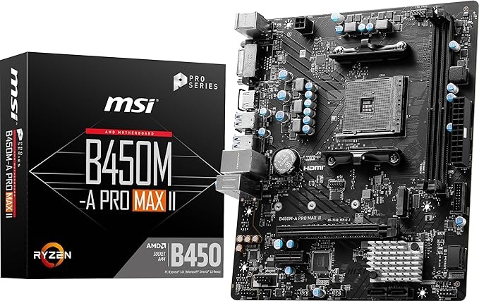 MSI B450M-A PRO MAX II ProSeries