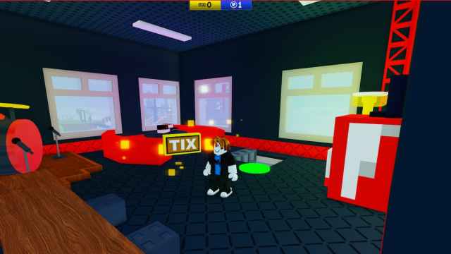 A character standing in Roblox The Classic.