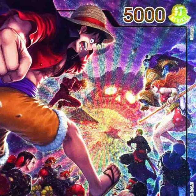 Luffy and the Straw Hat Pirates raiding Onigashima.