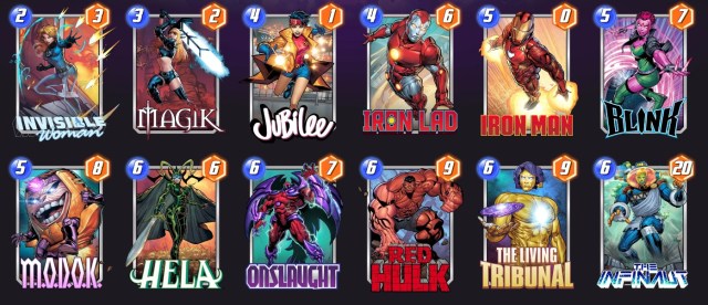 Marvel Snap Hela Tribunal deck