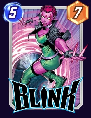 Marvel Snap Blink card