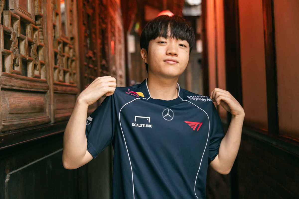 Ryu "Keria" Min-seok of T1 during MSI Play-Ins.