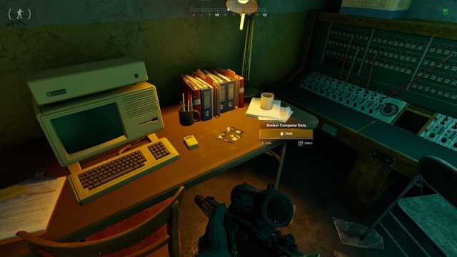 Computer Intel on table in Gray Zone Warfare