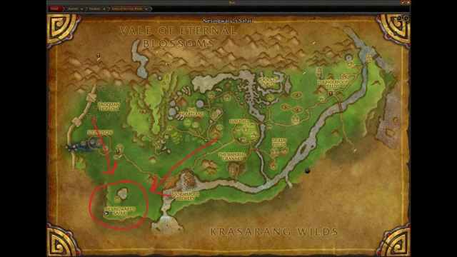 Nesingwary's Safari Map location in WoW MoP Remix