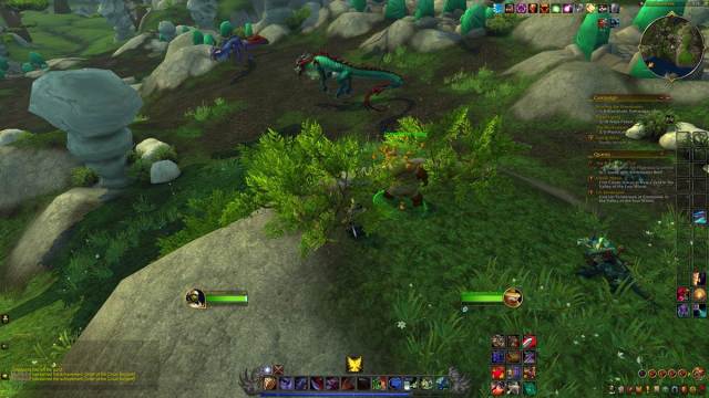 WoW Instructor Tong is hiding in tall grass