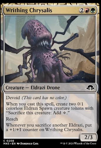 An Eldrazi Drone in MH3 MTG set