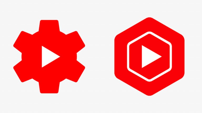 The YouTube creator logo and cogwheel.