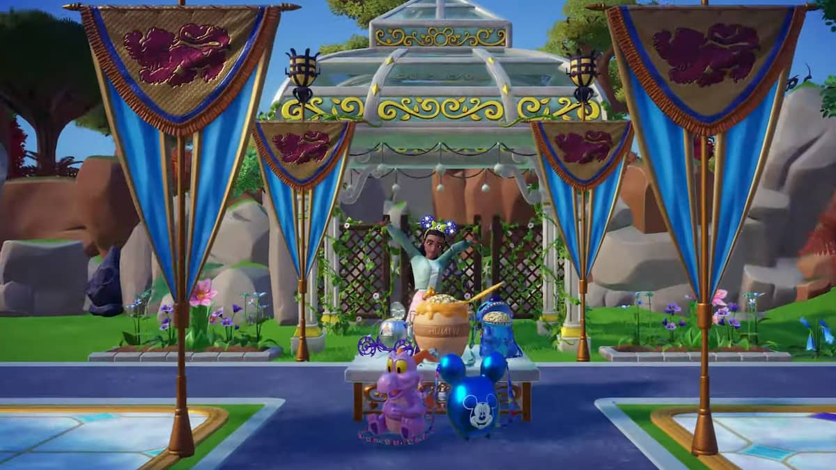 All popcorn buckets in Dreamlight Parks Fest in Disney Dreamlight Valley.