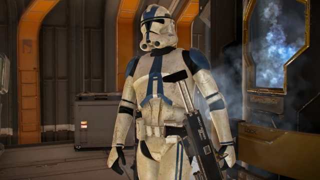 501st clone trooper in Helldivers 2