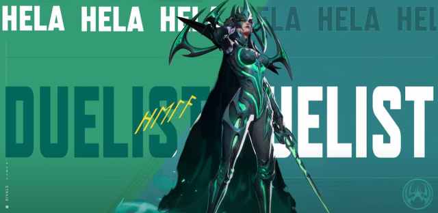 Hela Marvel Rivals Duelist art