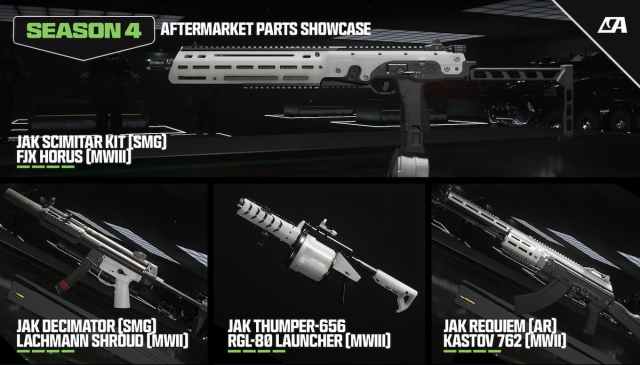 MW3 season 4 Aftermarket Parts