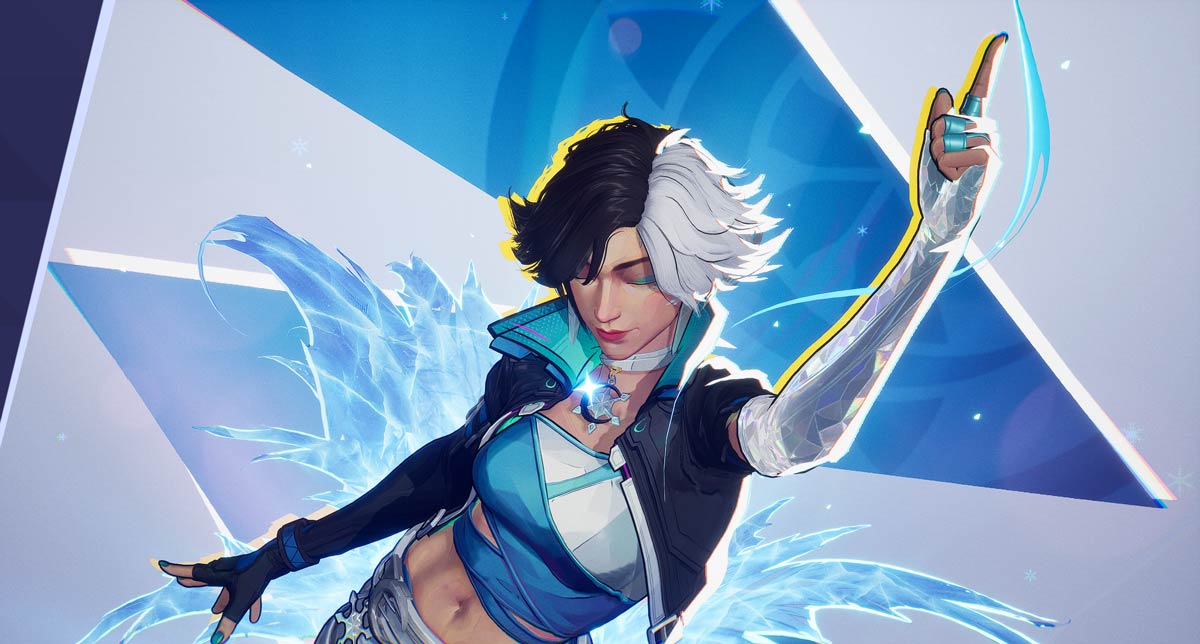 Luna Frost MVP screen in Marvel Rivals.