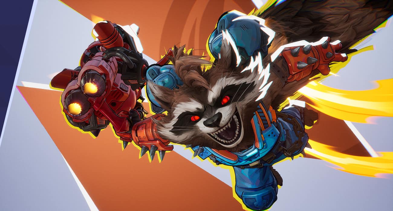 Rocket Raccoon in Marvel Rivals.