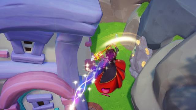 Mining for Topaz in Disney Dreamlight Valley.