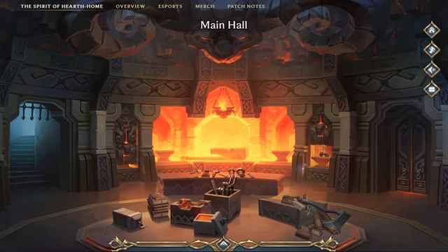 Event screen for the Spirit of Hearth-Home event in League of Legends.