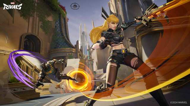 Magik and Black Panther share a Team-up ability Marvel Rivals.