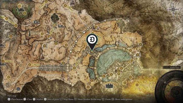 Golden Parry location in Elden Ring