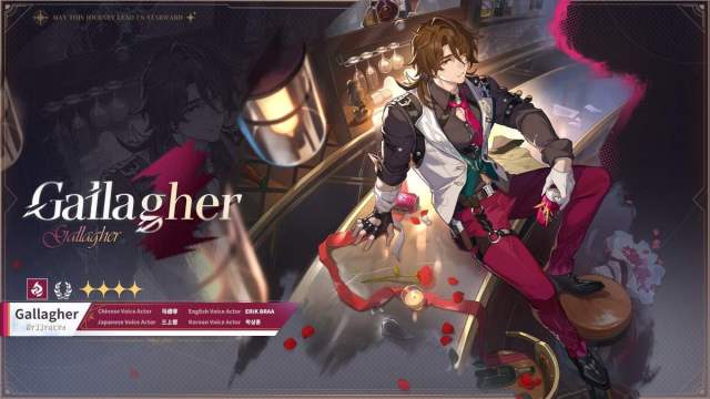 Gallagher's splash art in Honkai: Star Rail.