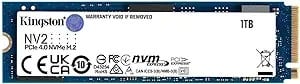 Kingston NV2 1 TB M.2-2280 PCIe 4.0 X4 NVME Solid State Drive