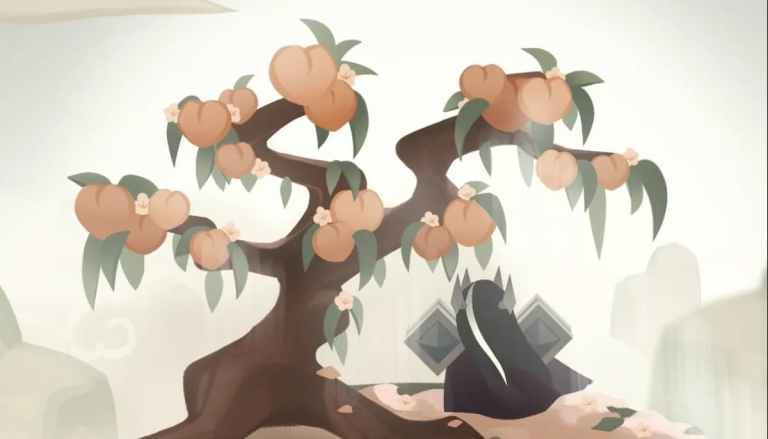 Peach Blossom tree in Cookie Run