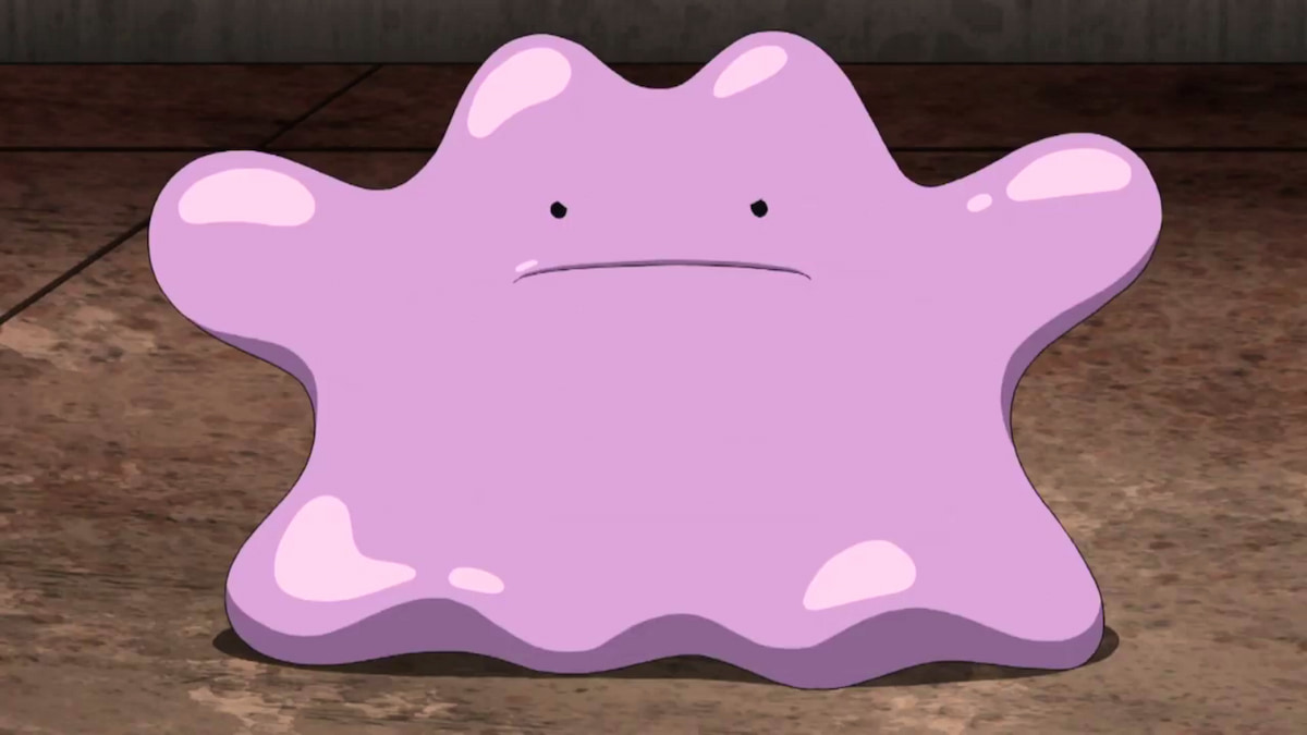 Ditto in the Pokémon anime.