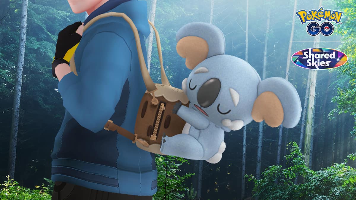 Komala bag in Pokémon Go.